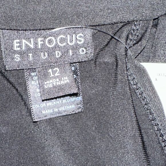 NEW EnFocus Studio Colorblock Sleeveless Shift Dress – Women’s Size 12 NWT - Picture 3 of 6